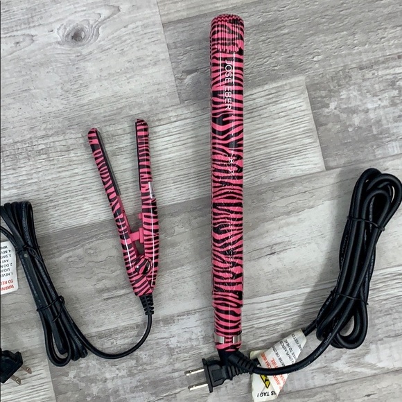 Jose Eber Accessories - Jose Eber Hair Straighteners- Pink Zebra